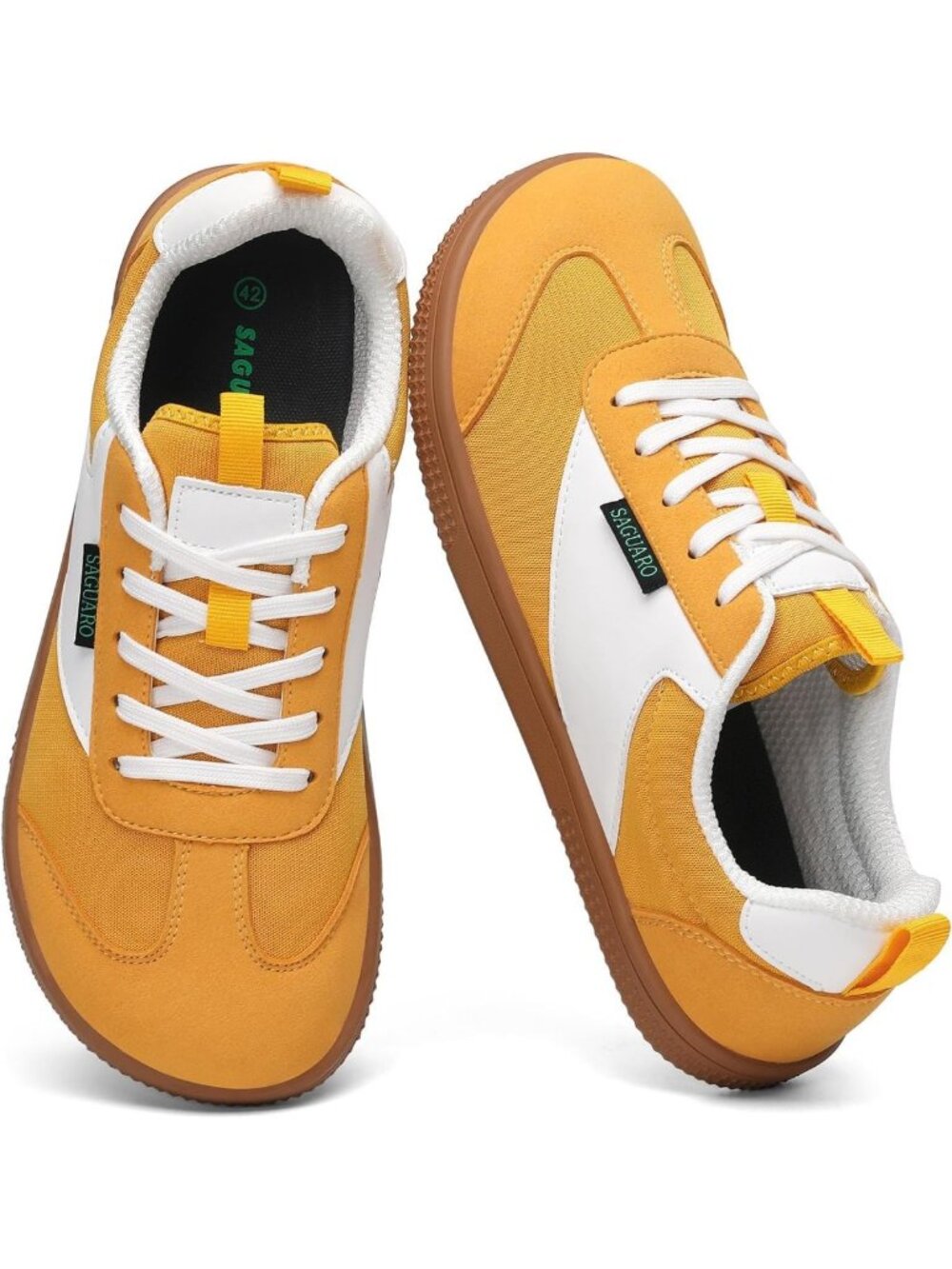 Unisex Wide Toe Box Barefoot Sneakers - Zero Drop Minimalist Casual Shoes for